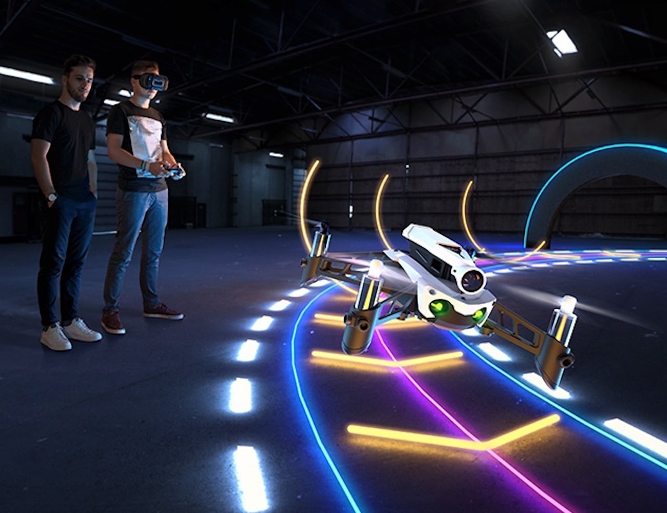 white，aircraft，Mambo FPV，UAV，