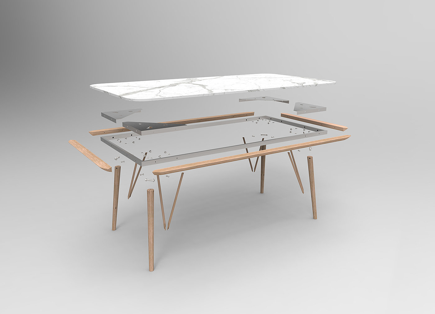 Marble，Table，table，Lilly Atsraf，Gren ™，