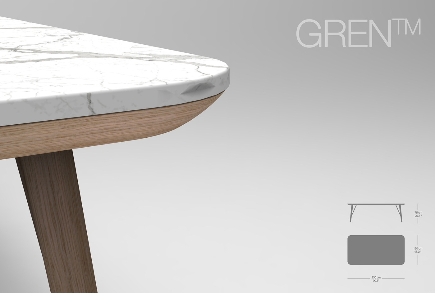 Marble，Table，table，Lilly Atsraf，Gren ™，