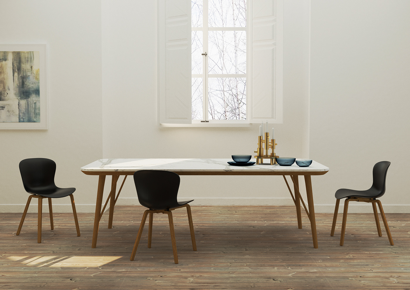 Marble，Table，table，Lilly Atsraf，Gren ™，