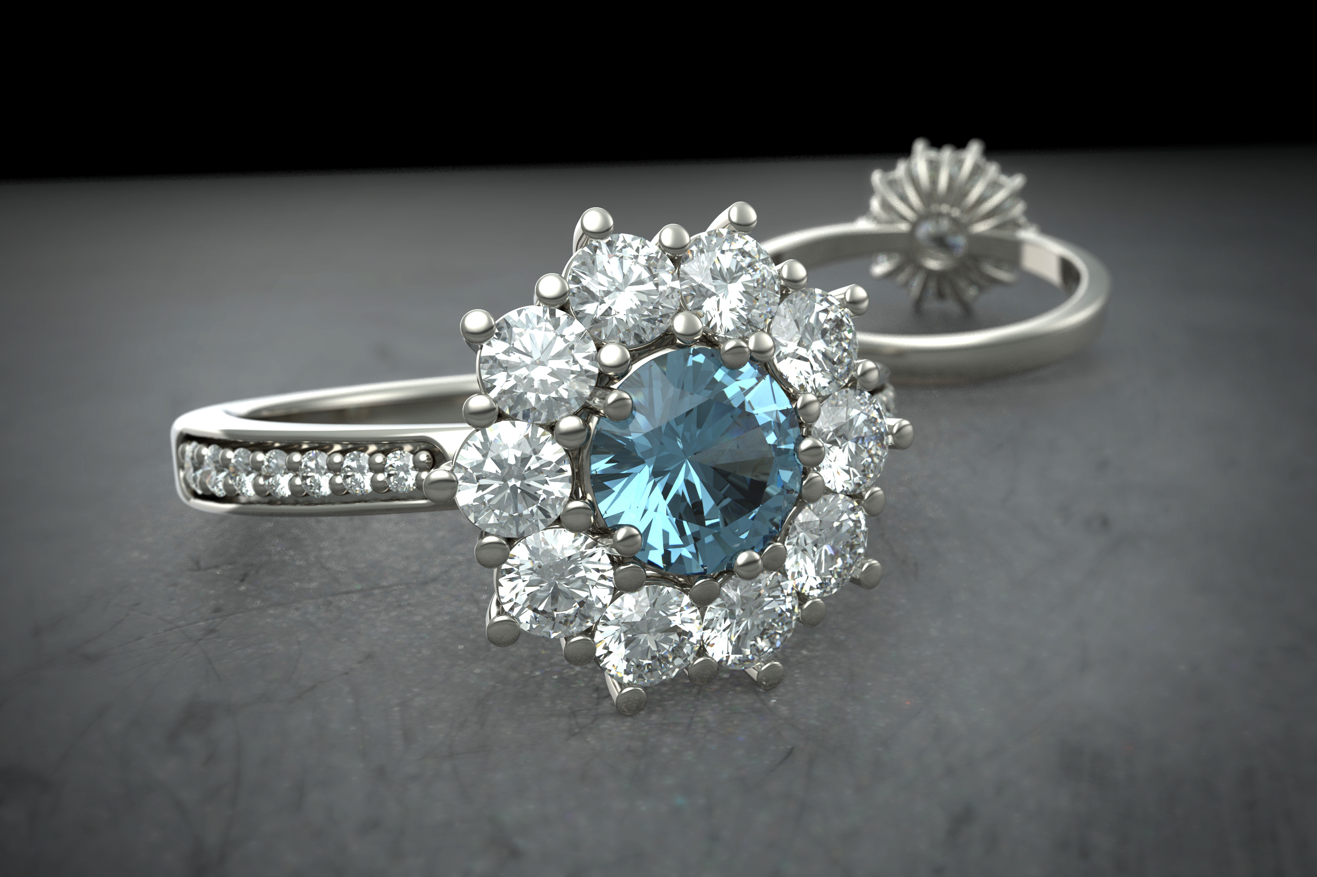 Jewellery，jewelry，keyshot，Render，