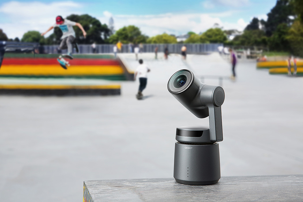 Red dot award，black，OBSBOT Tail，camera，Lu Gan，