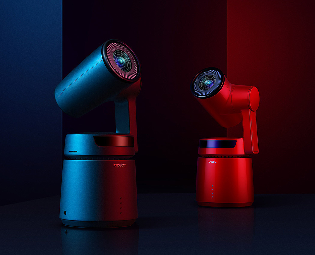 Red dot award，black，OBSBOT Tail，camera，Lu Gan，