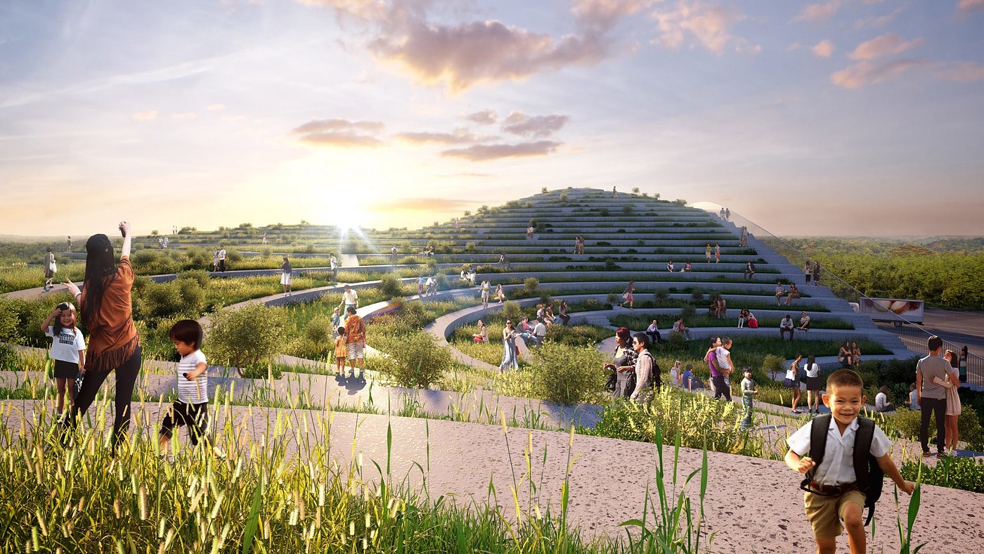 Taiwan，Tainan，MVRDV，Terrace，Viewing platform，