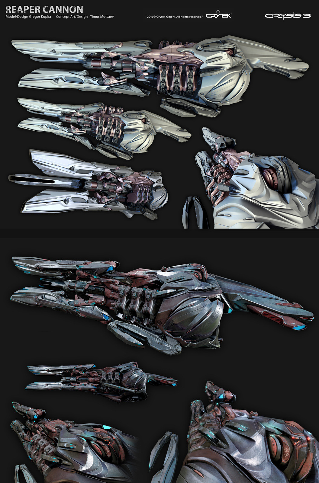 arms，equipment，game，military，Rendering，modeling，