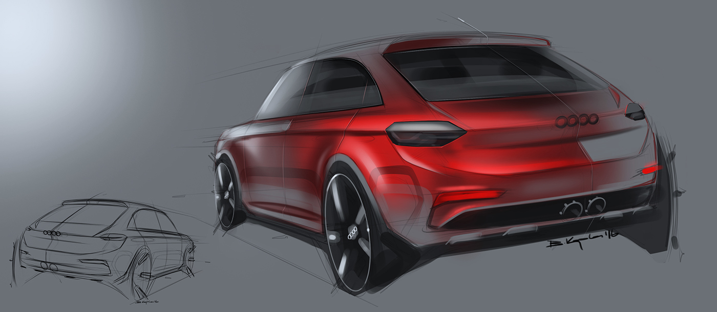 pc，Hand drawn，industrial product，