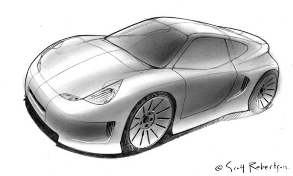 conceptual design，Future vehicles，Hand drawn，