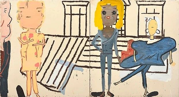 Rose Wylie，画，英国，dad shoes，OBE勋章，