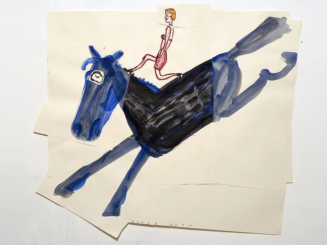 Rose Wylie，painting，britain，dad shoes，OBE Medal，