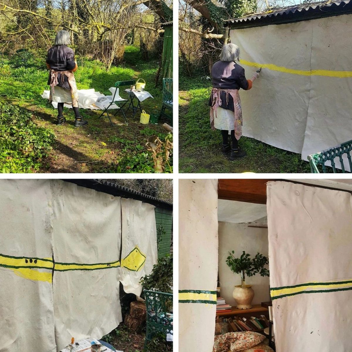 Rose Wylie，painting，britain，dad shoes，OBE Medal，