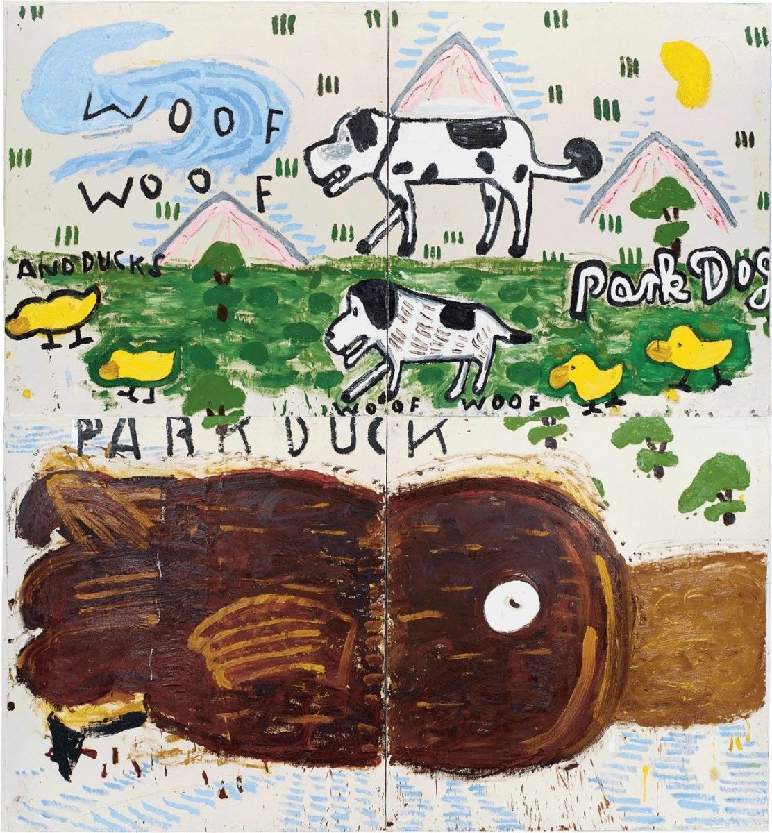 Rose Wylie，painting，britain，dad shoes，OBE Medal，
