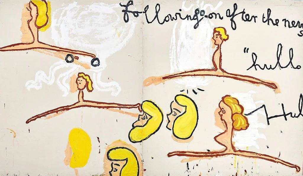 Rose Wylie，画，英国，dad shoes，OBE勋章，