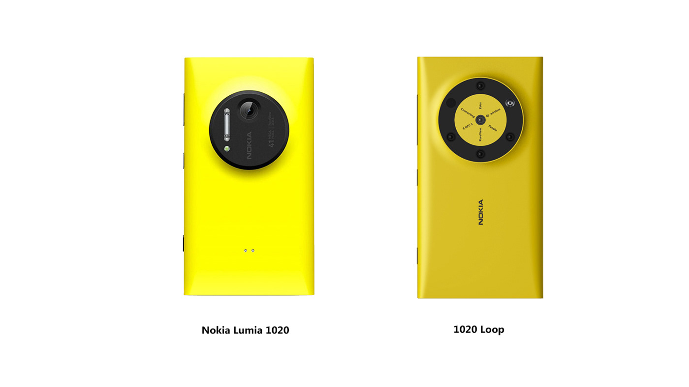 nokia，NOKIA，charge，wireless，1020 Loop，yellow，2-LA Design，