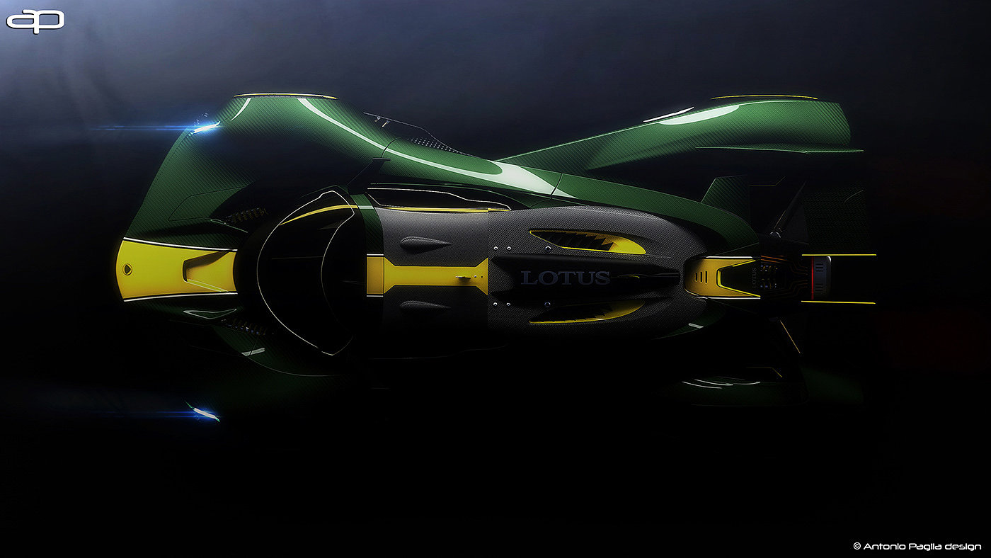 f1，Lotus，lotus，Antonio Paglia，gt，Lotus Evil Vision，automobile，racing，