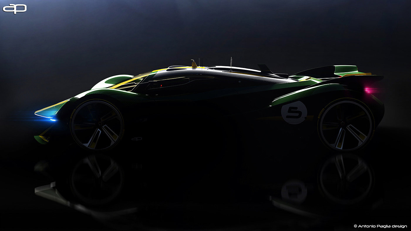 f1，Lotus，lotus，Antonio Paglia，gt，Lotus Evil Vision，automobile，racing，