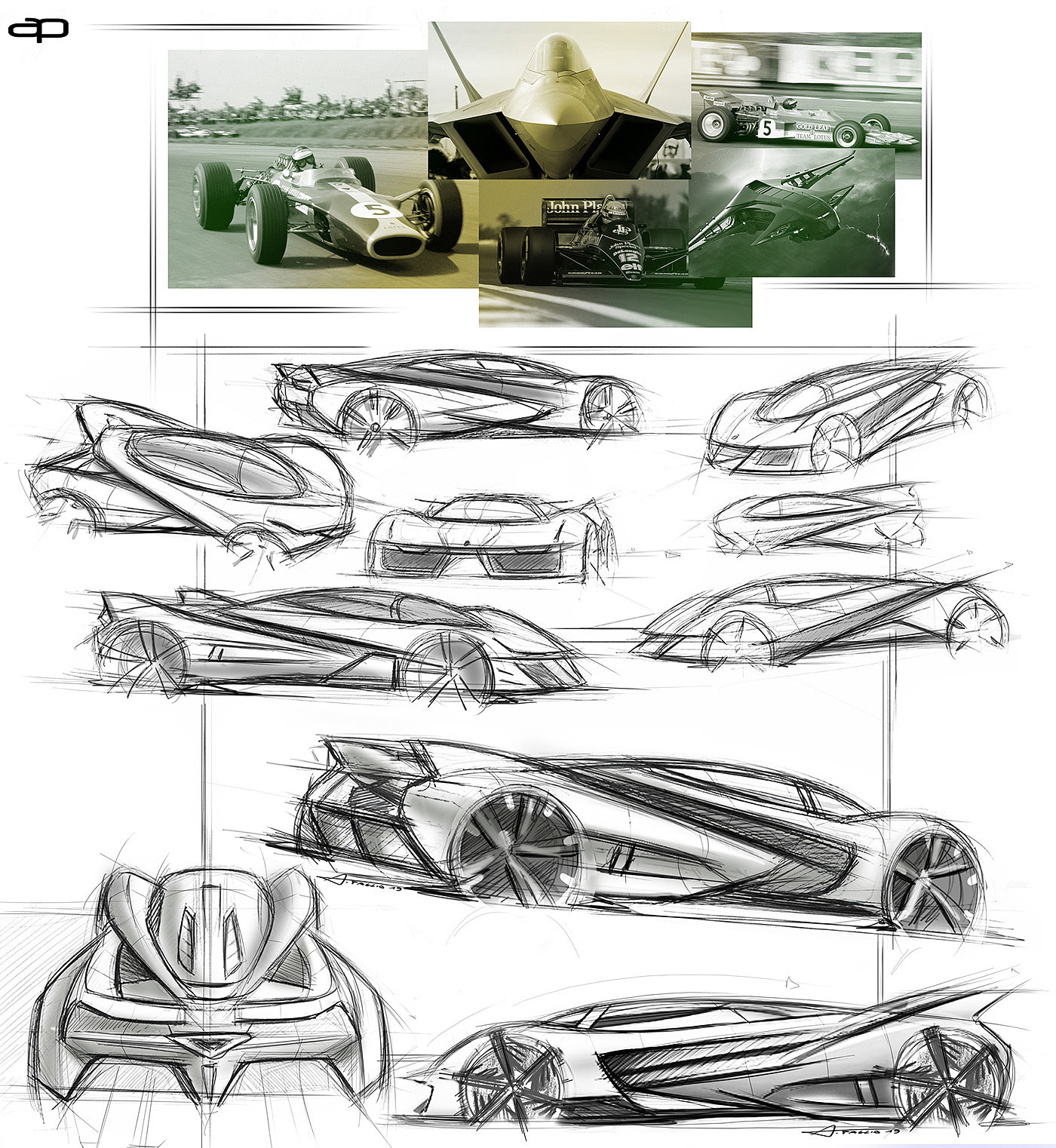 f1，莲花，lotus，Antonio Paglia，gt，Lotus Evil Vision，汽车，赛车，