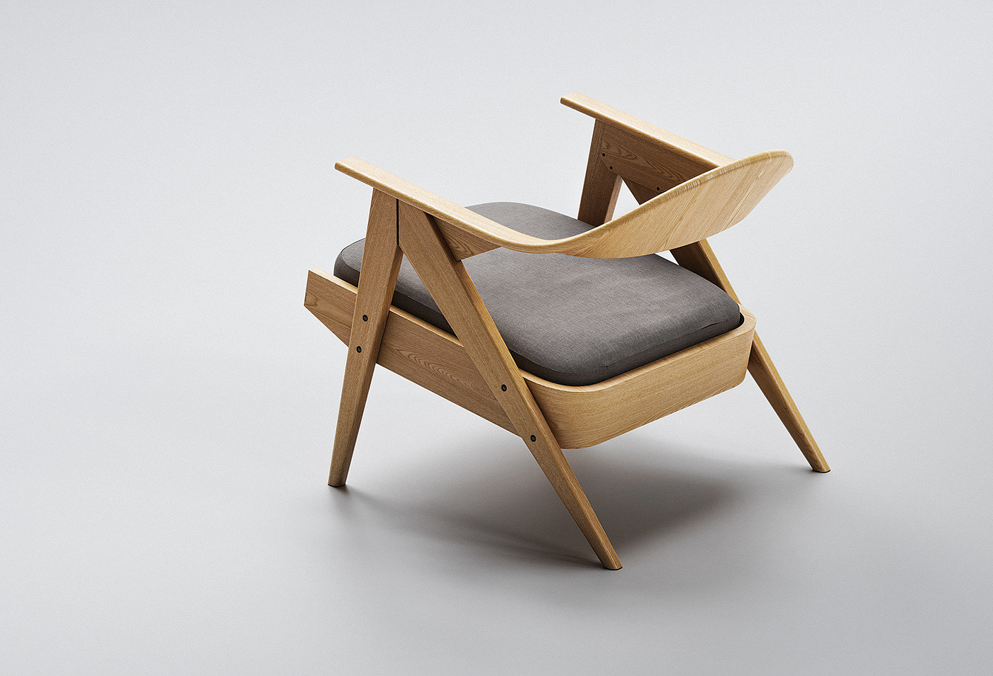 Magnus Skogsfjord，椅子，休闲椅，NILS，