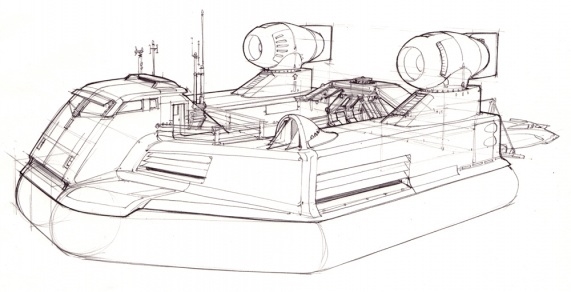conceptual design，Future vehicles，Hand drawn，