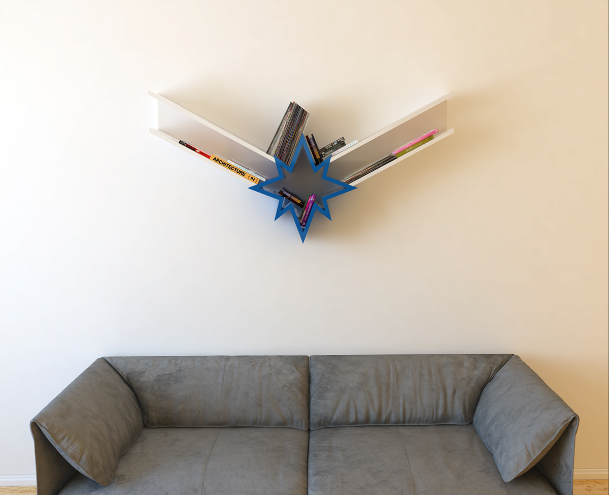 furniture，bookshelf，captain marvel，Captain surprise，