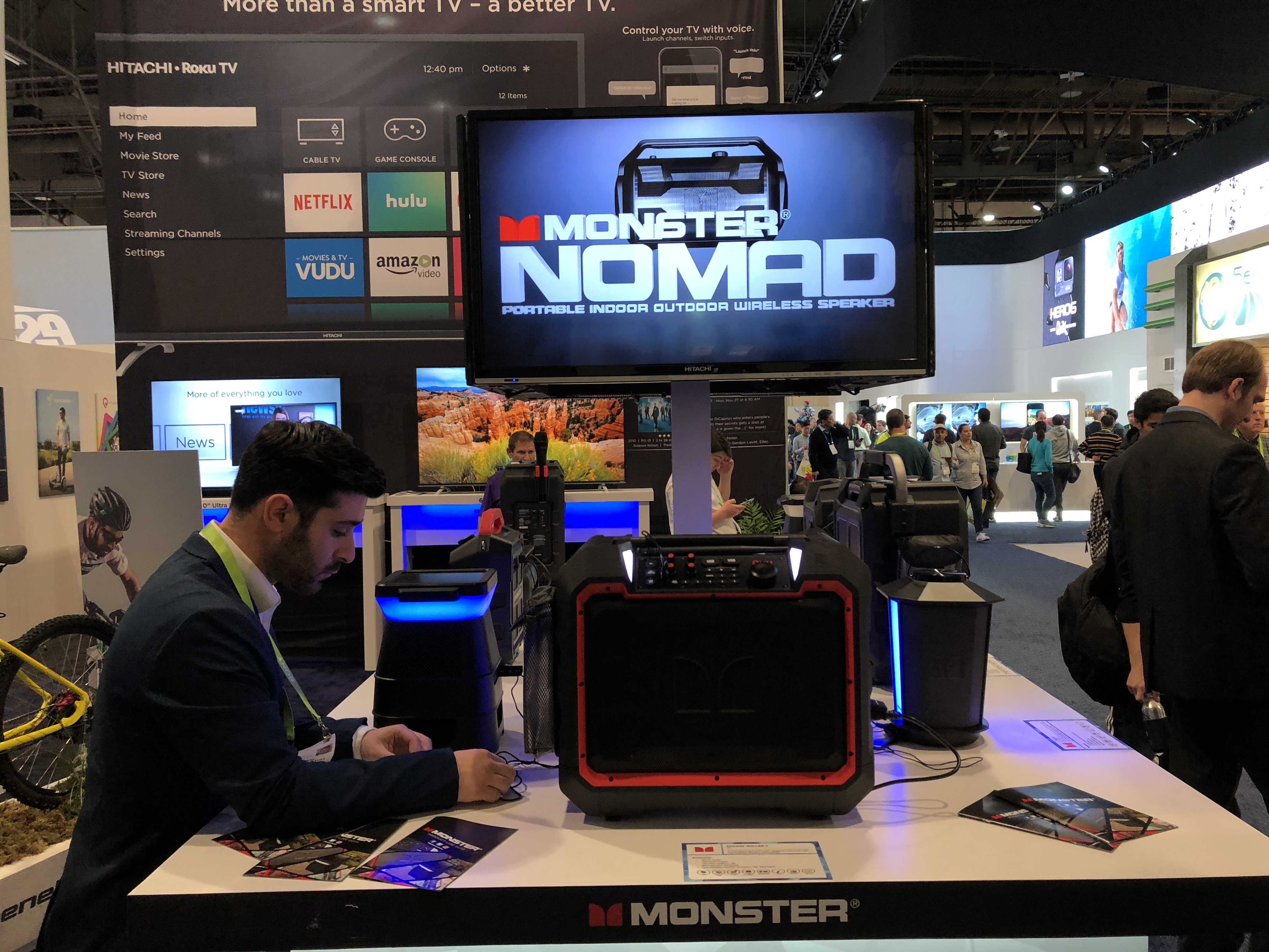 Mobile speaker，monster，Outdoor equipment，