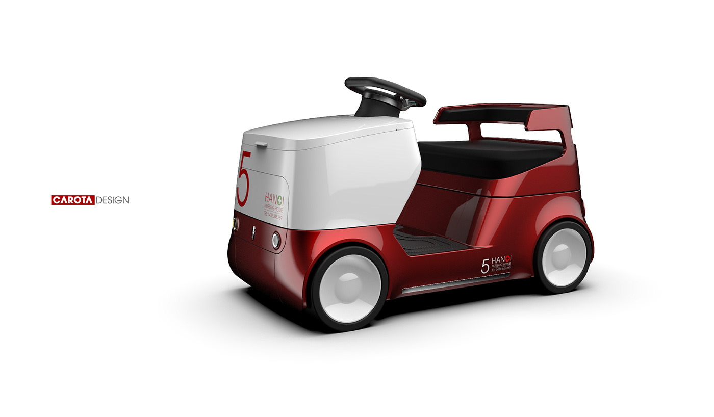 advanced age，the elderly，MOBILITY SCOOTER，Carota design，