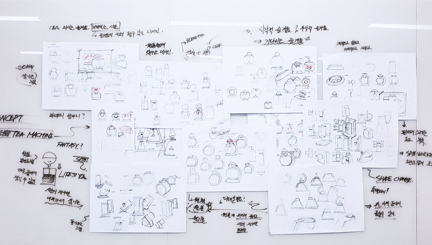 teapot，make tea，tea set，Hyeokryul Kwon，Blendery，