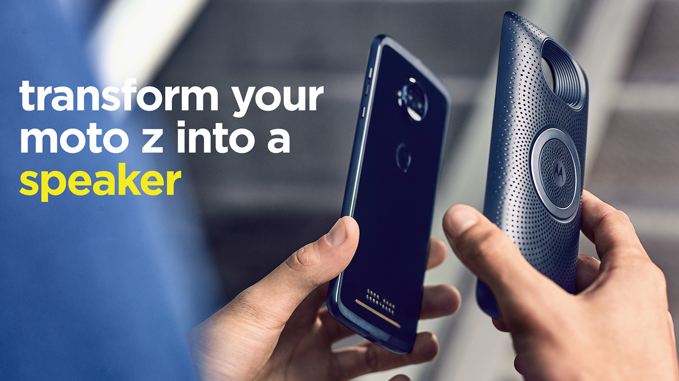 Moto Stereo，Motorola，motorcycle，speaker，Mobile phone shell，Matias Conti，2018 red dot award，2019if Award，