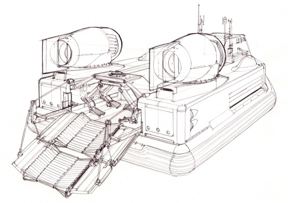 conceptual design，Future vehicles，Hand drawn，