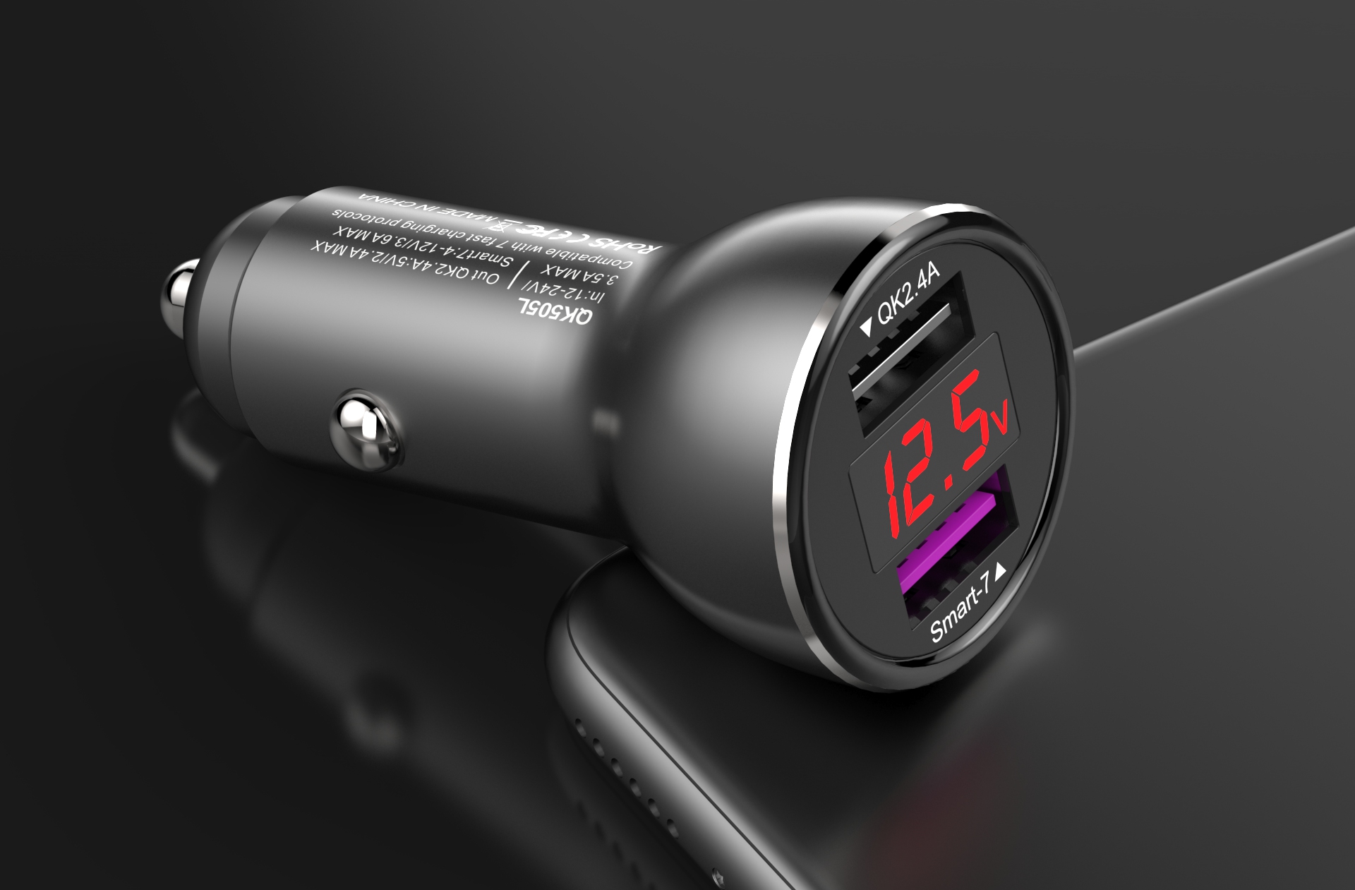 automobile，Car charging，Render，3d，