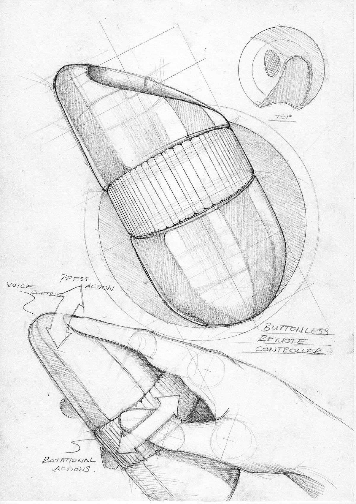 Hand drawn，Structural sketch，