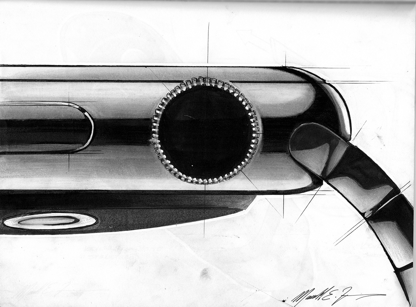 Hand drawn，Structural sketch，