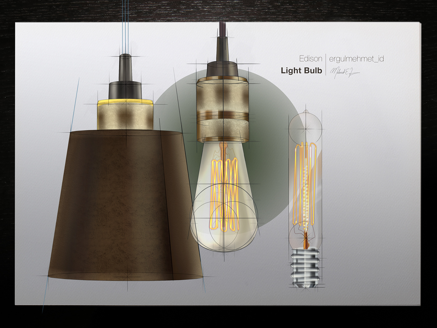Hand drawn，Structural sketch，