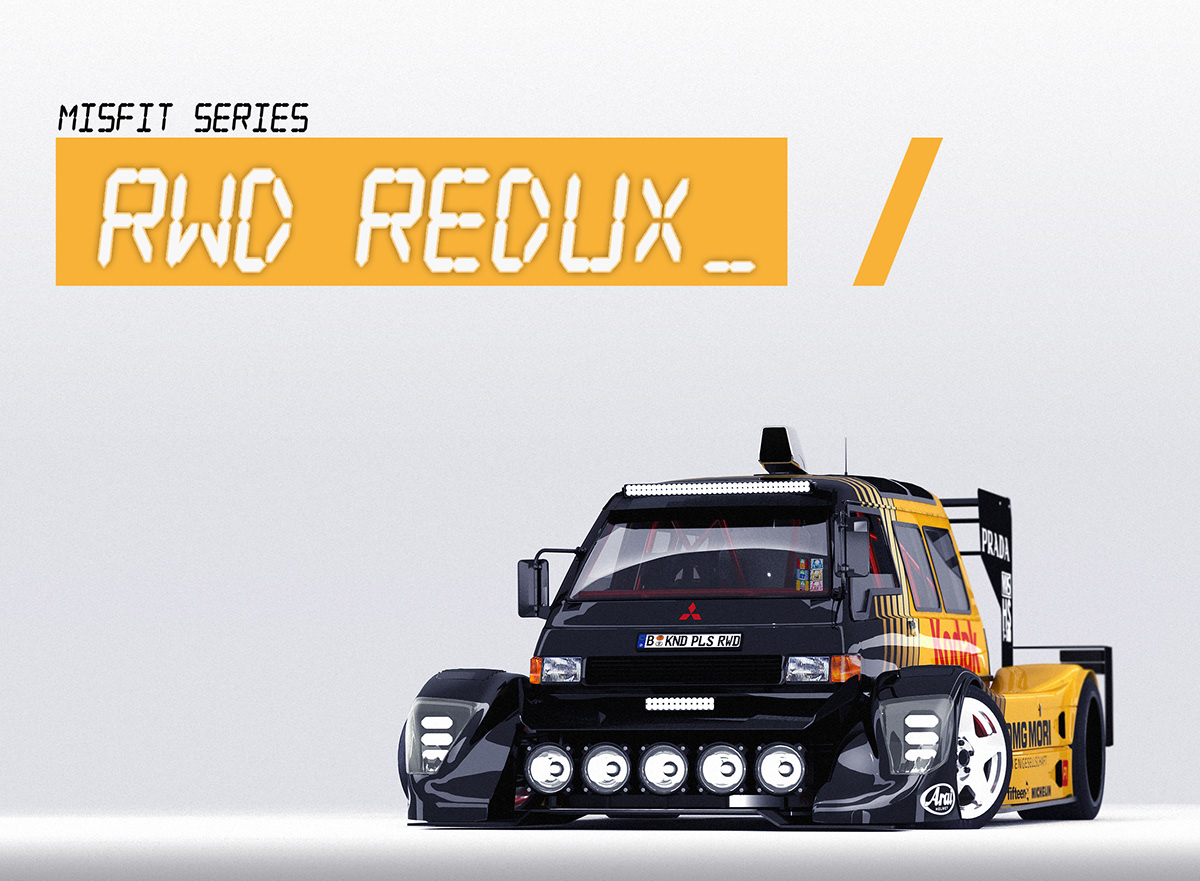 vehicle，three-dimensional model，racing，RWD Redux，