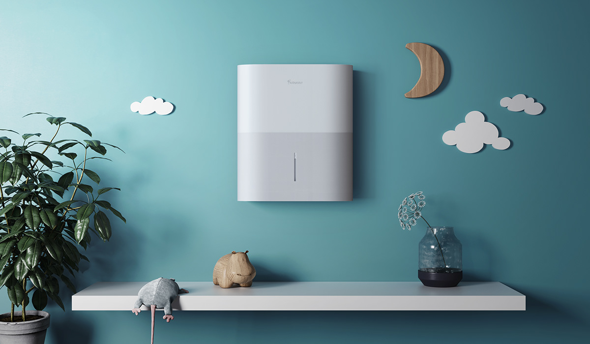 AirNanny，air cleaner，Household Electric Appliances，product design，