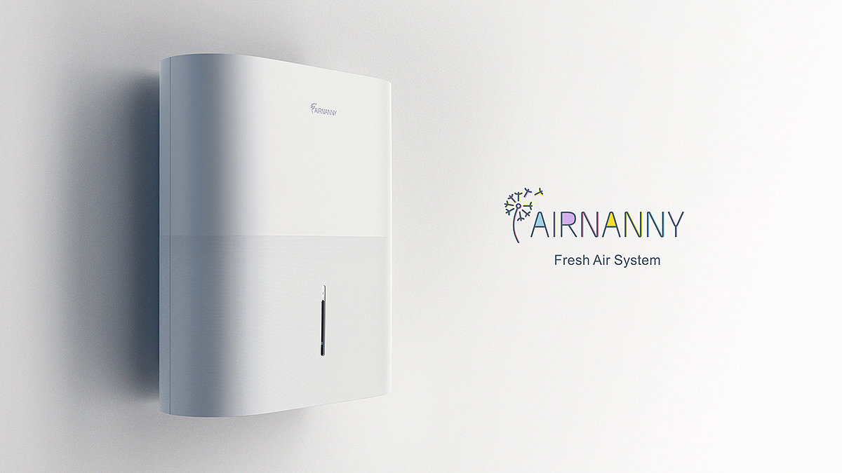 AirNanny，air cleaner，Household Electric Appliances，product design，