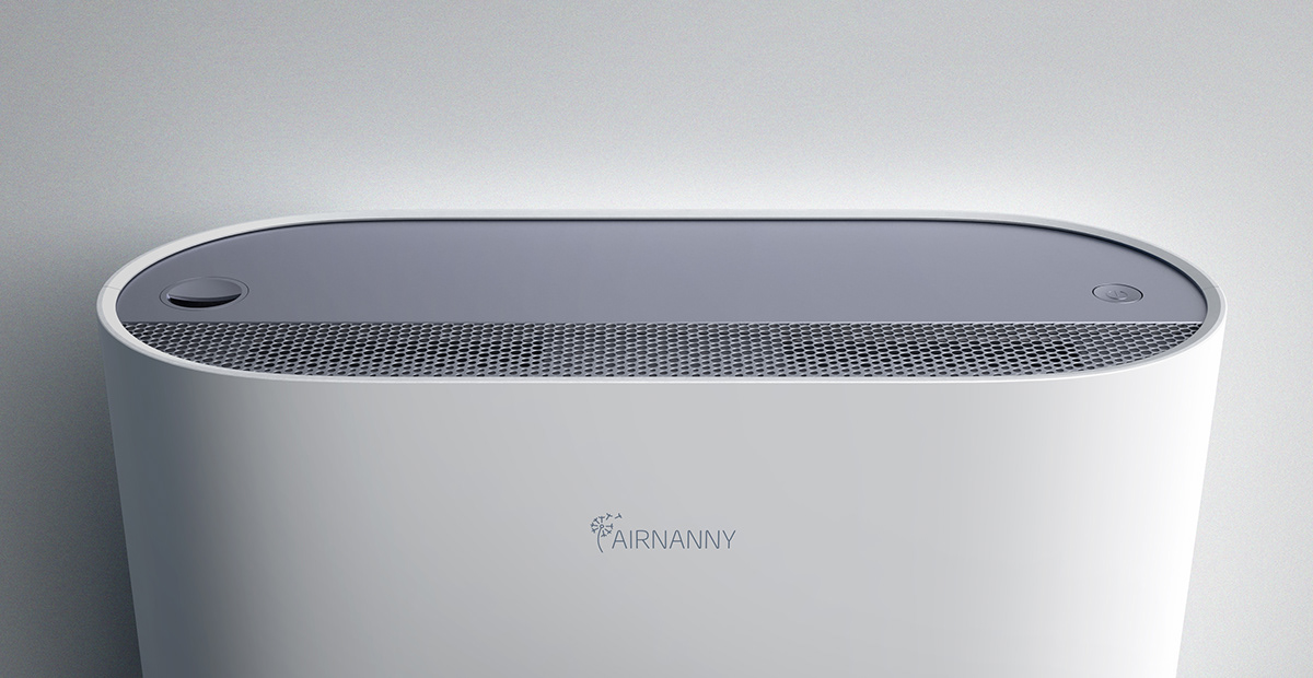 AirNanny，air cleaner，Household Electric Appliances，product design，