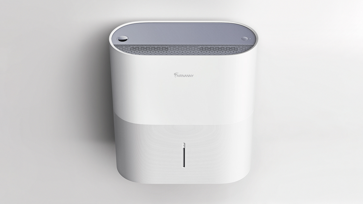 AirNanny，air cleaner，Household Electric Appliances，product design，