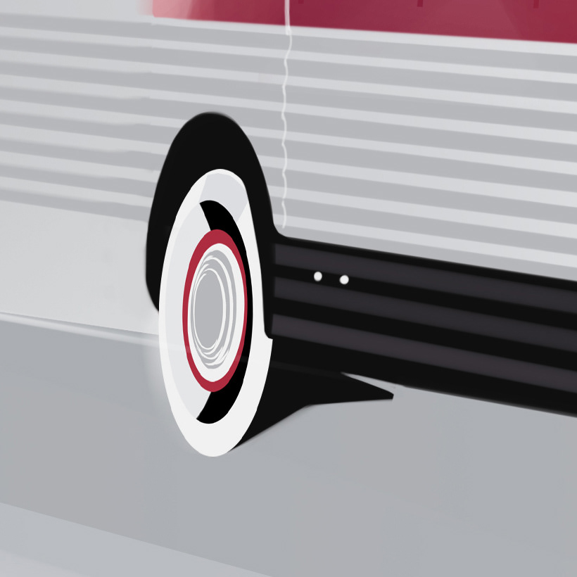 motorcycle，automobile，vehicle，Hand drawn，