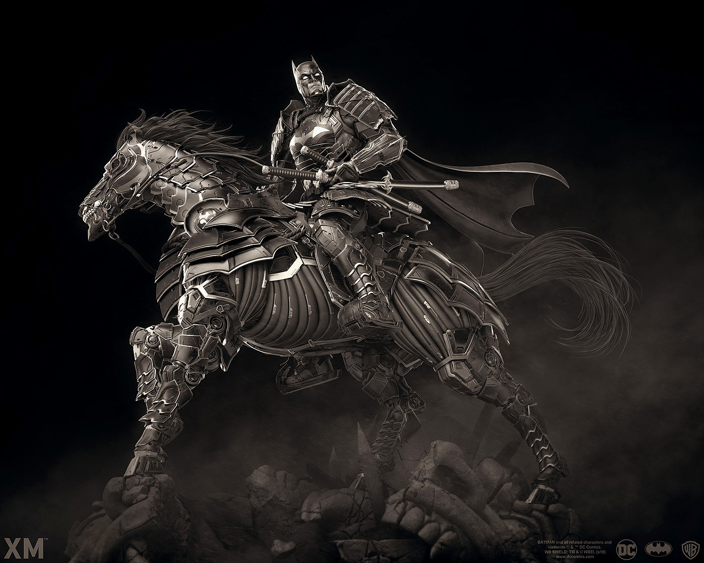 KEOS MASONS，Shogun Batman，Batman，Model，DC，