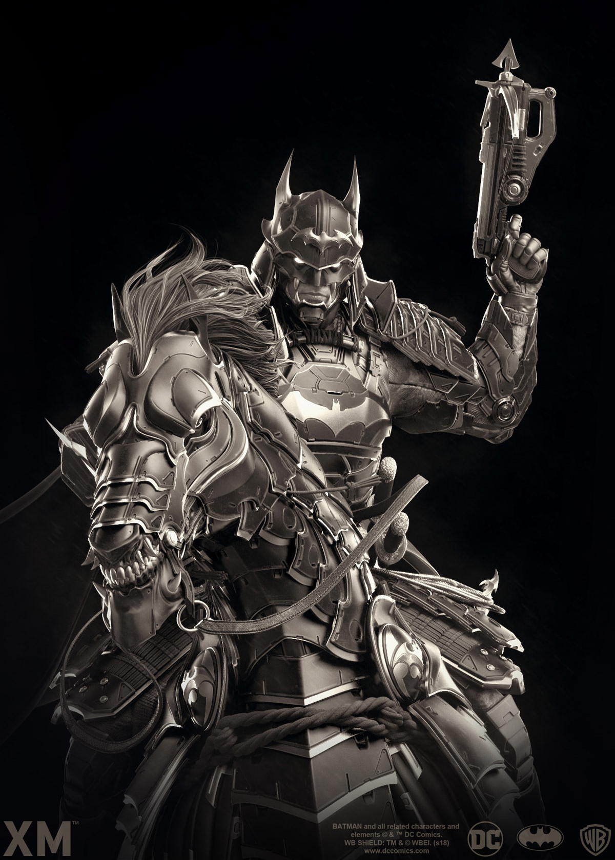 KEOS MASONS，Shogun Batman，Batman，Model，DC，