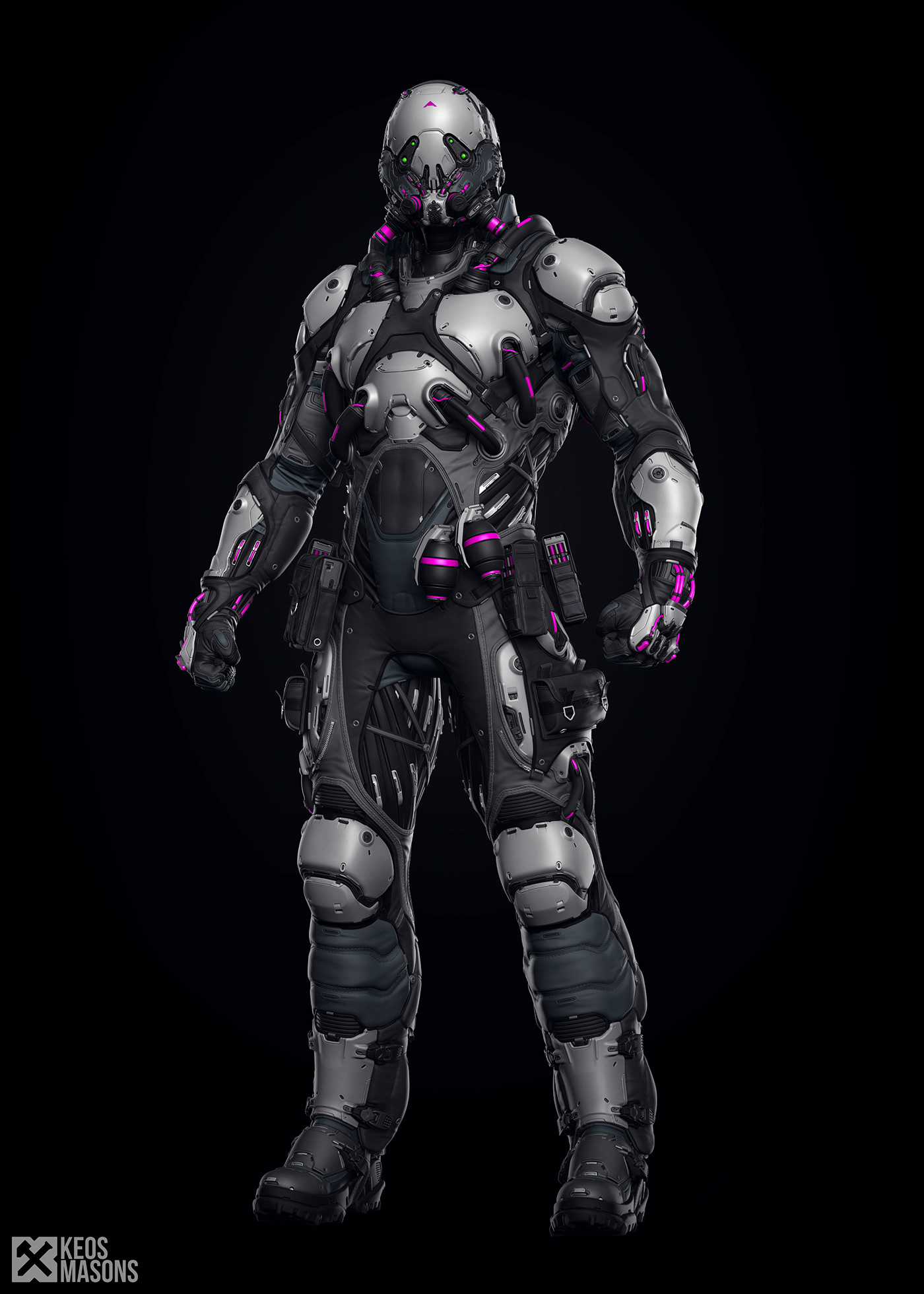 VECTOR BRIGADE，Render，Model，