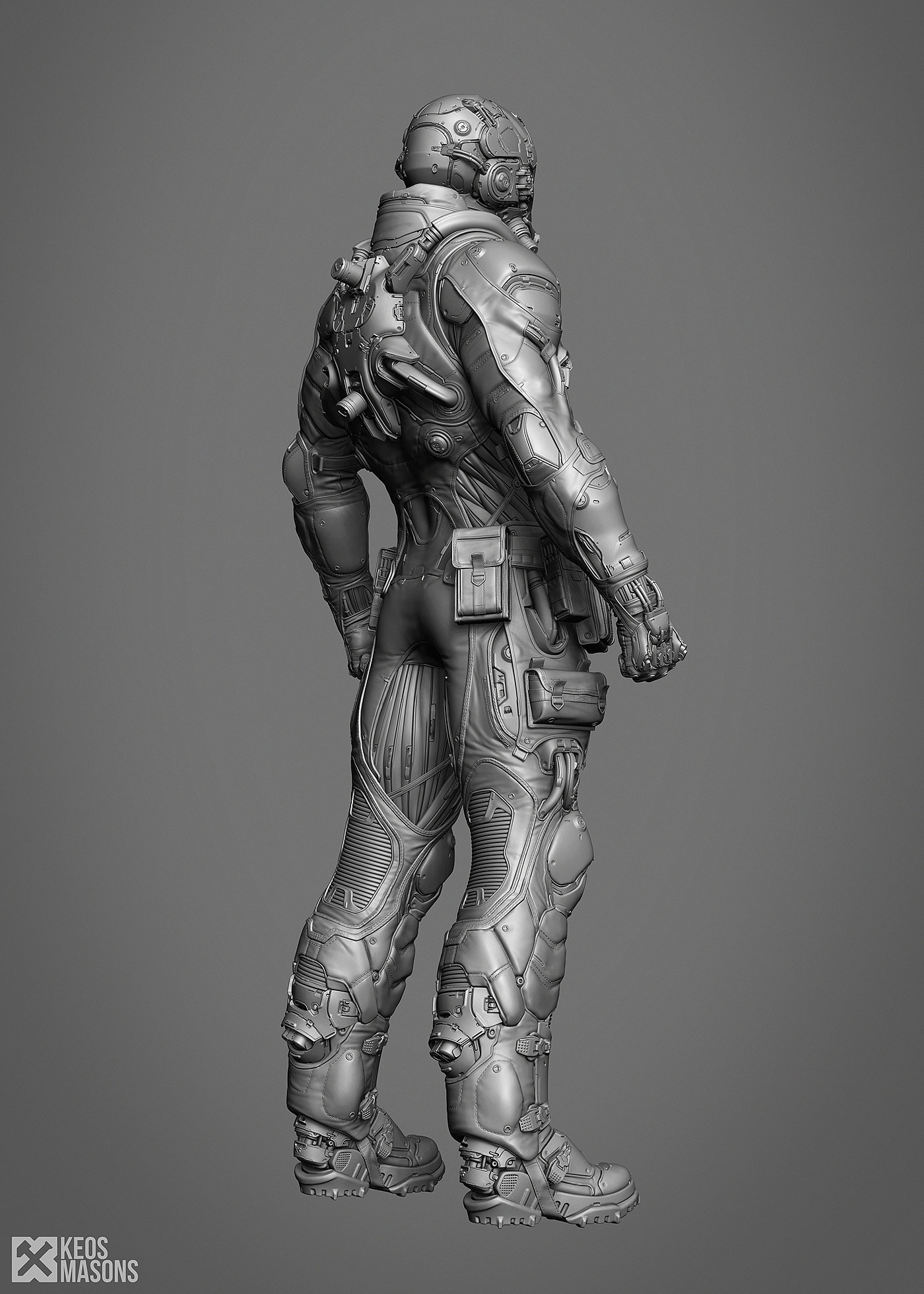 VECTOR BRIGADE，Render，Model，