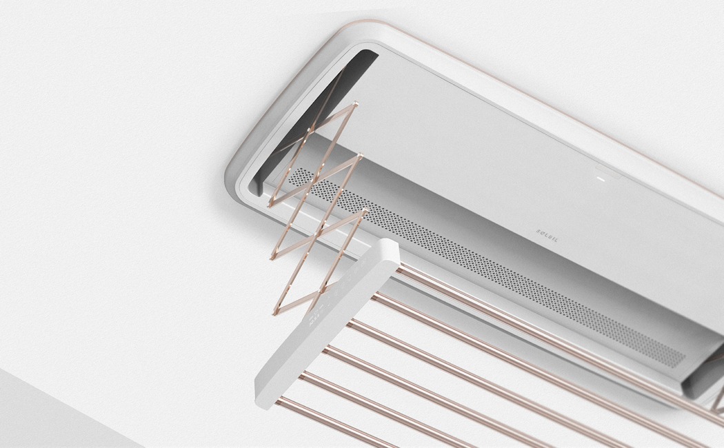 Jaegeun Kim，Clothes hanger，white，intelligence，SOLEIL，