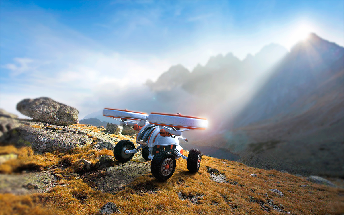 Automatic design，Convenient and practical，product design，geological prospecting，Unmanned Technology，