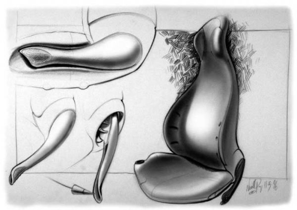 Future vehicles，conceptual design，Hand drawn，