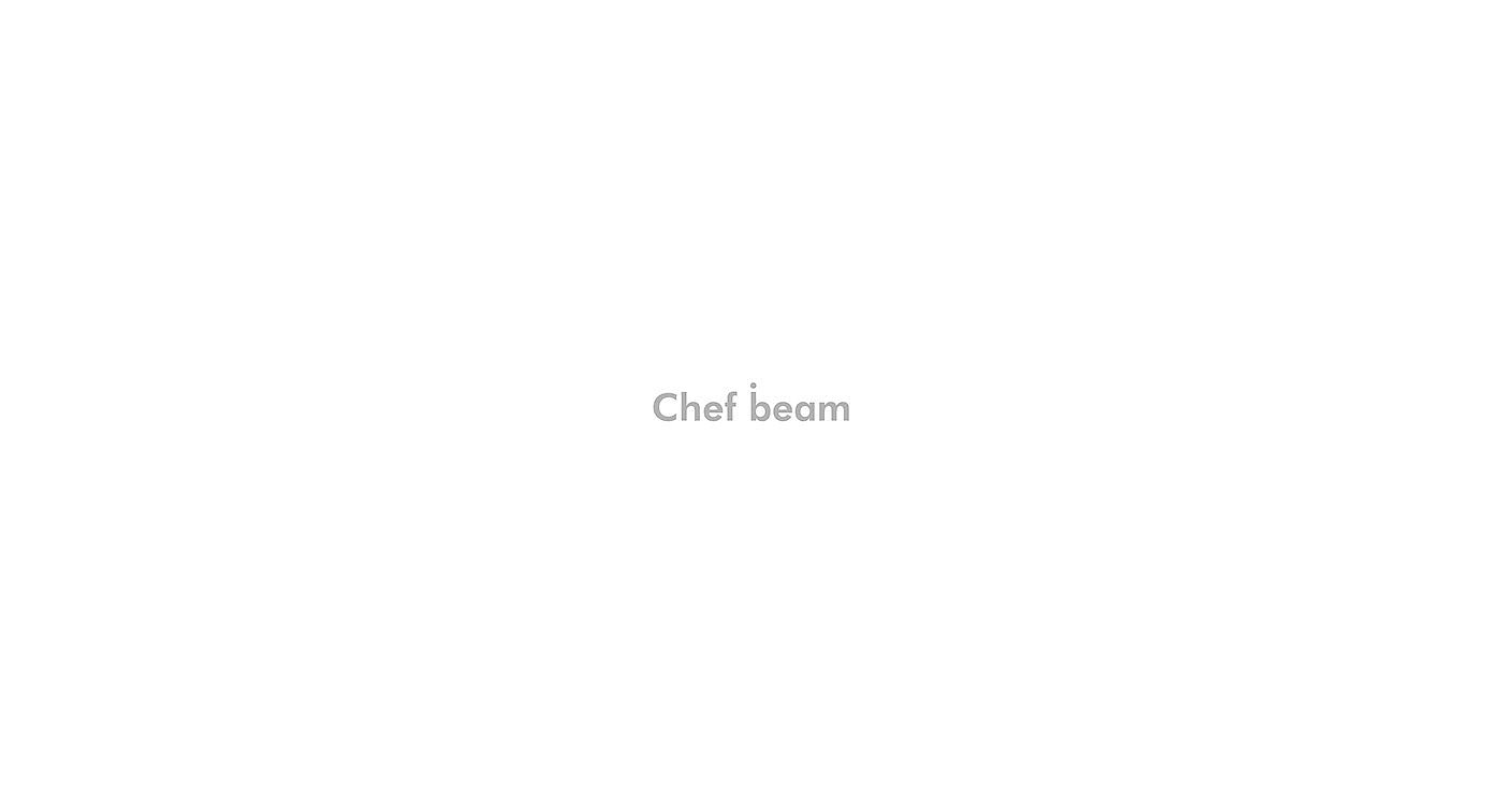 Chef beam，投影仪，食谱，app，AB Rh+ Yang，