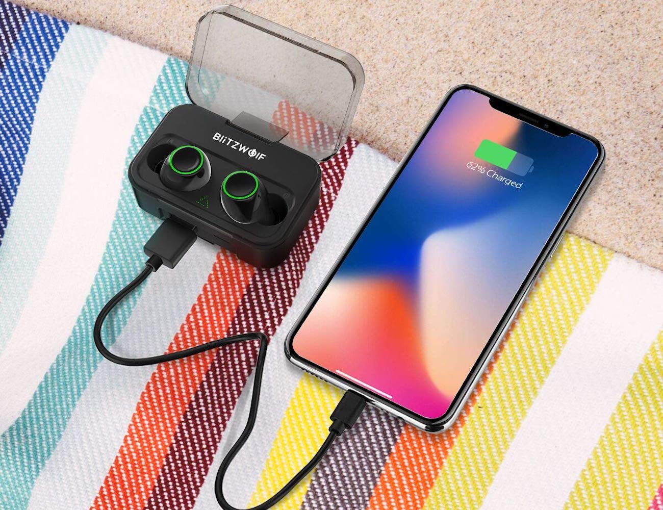 BlitzWolf，BlitzWolf BW-FYE3，headset，Bluetooth，