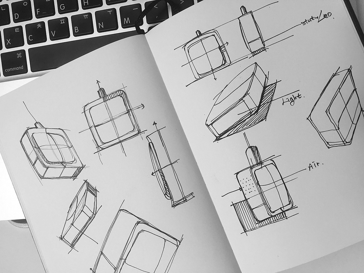 Changho Lee，照明，空气净化器，objet _ CEILI AiR，厨房，