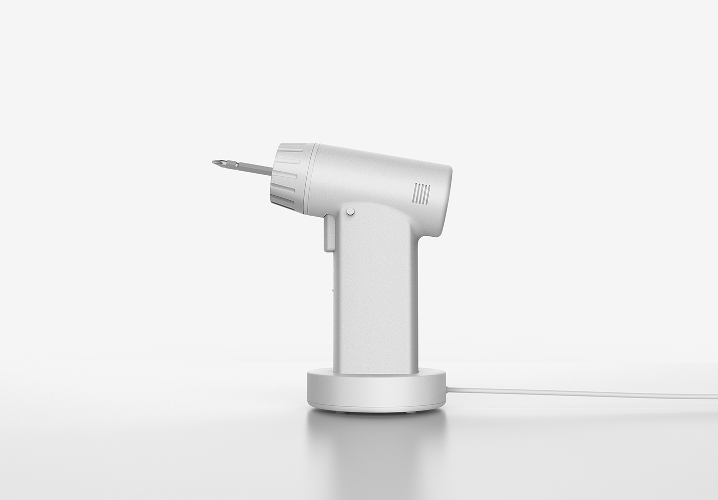 Electric drill，Changho Lee，white，MUJI，muji，