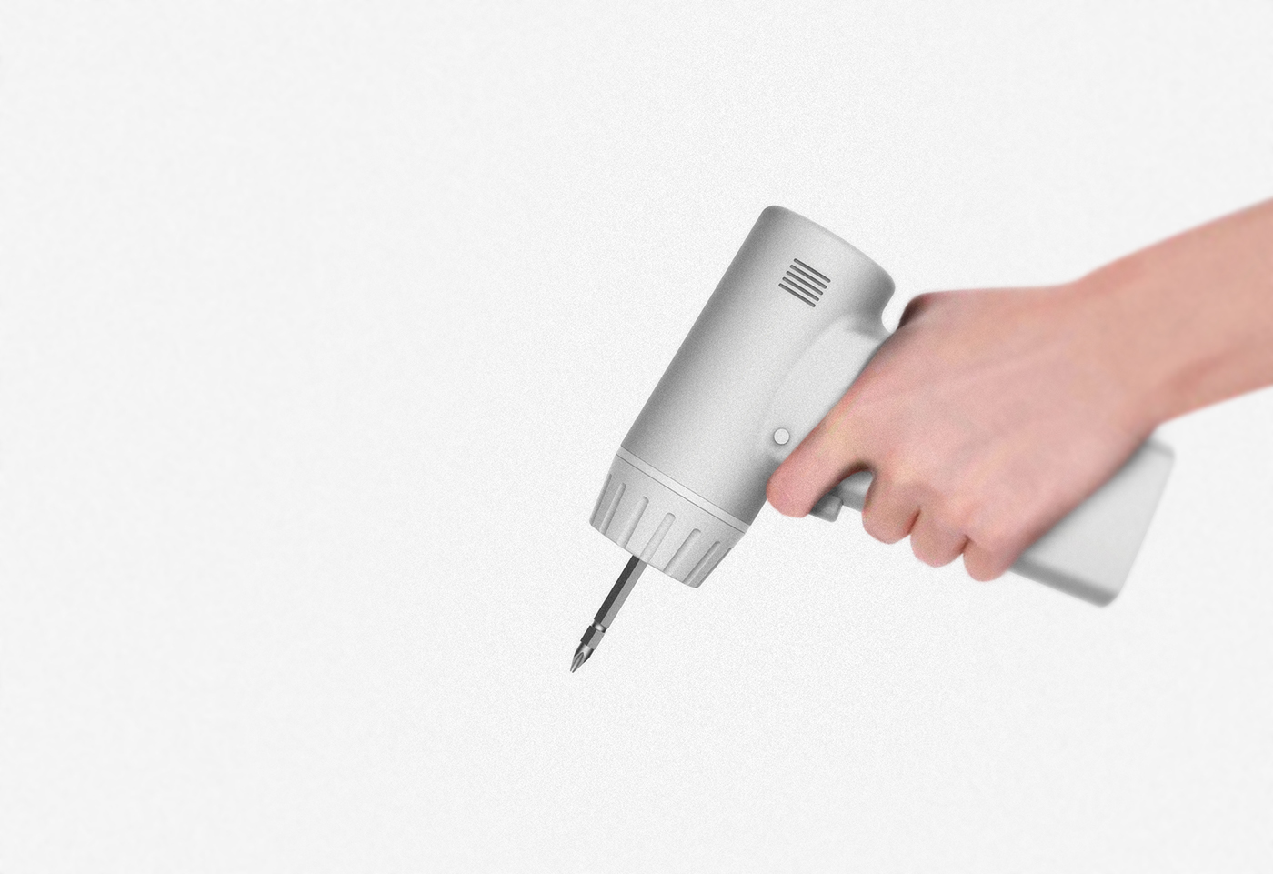 Electric drill，Changho Lee，white，MUJI，muji，